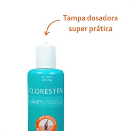 Agener Uniao Shampoo Cloresten Agener União - 200Ml