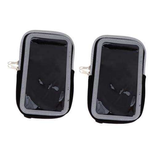 OSALADI 2 Pcs Armband Gym Arm Phone Holder Ladies Wallet Purse for Travel for Women Purses for Women Phone Arm Pouch Slim Wallets for Women Running Arm Bag Multipurpose Cell Phone Neoprene