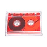 BIUDECO Minuten-leere-kassettenband Für Musik-aufnahme Durchsichtiges Leeres Kassettenband Für Musik Und Nachrichtenaufnahmen Leere Musikkassette Für Diy-audioprojekte