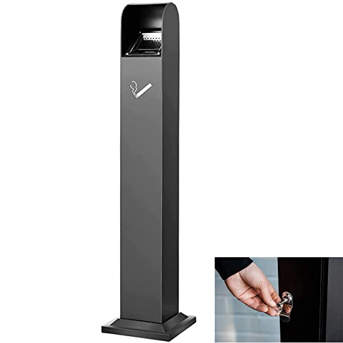 Cendrier extérieur étanche en acier inoxydable pour terrasse de bar et café