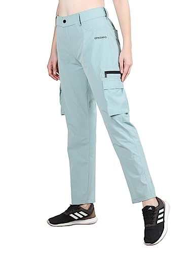 Image of CHKOKKO Women's Regular Fit low Rise Track Pant