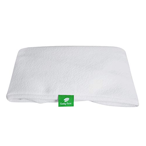 Cushy Form [Replacement Cover] Bed Wedge Pillow Replacement Cover - Fits 7.5 Inch Wedge Pillow - Hypoallergenic, Machine Washable Case (Replacement Cover ONLY 7.5" Wedge)