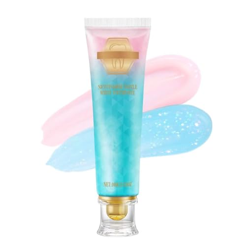 Niacinamide Whitening Toothpaste for Fresh Breath, Gentle Stain Removal & Teeth Brightening, Mint Flavor for Sensitive Teeth