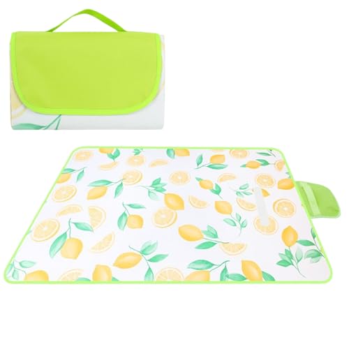 Manta para exteriores, manta de pícnic portátil, esterilla de camping impermeable, manta plegable para exteriores, playa, parque, senderismo, esterilla de viaje ligera, resistente a la , manta