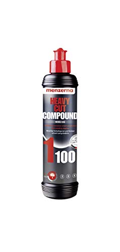 Pulimento Heavy Cut 1100 Menzerna soluciona pintura quemada por el sol eliminando imperfecciones