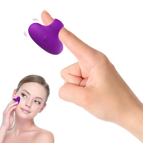 Fuigarry Upgrade Portable Travel Pocket Mini-Ring Facial and Eye Massage Ball USB Rechargeable Personal Massager Facial Muscles Tighten Anti-Aging Relieve Eye Dark