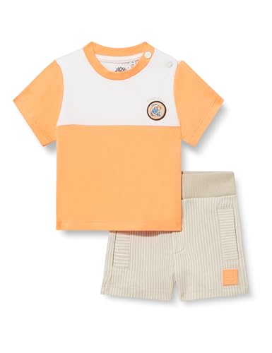 T-Shirt Timberland Orange et Short Bébé pour les Journées de Jeux au Parc