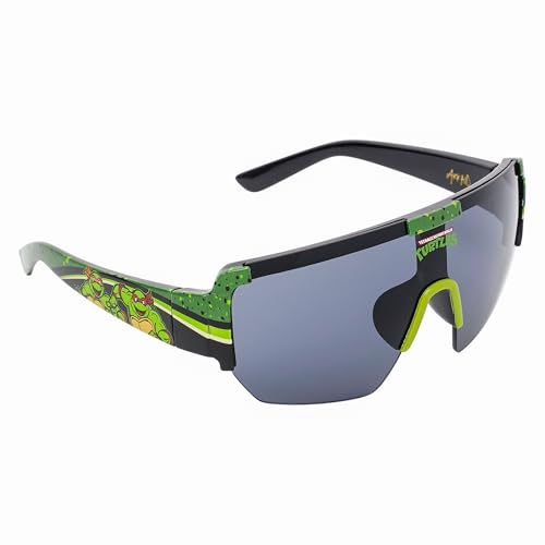 Lunettes de soleil pour enfants TMNT noir le cadeau d'été idéal