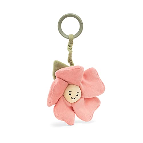 Image of Jellycat Fleury Petunia Flower Jitter Baby Stroller Toy
