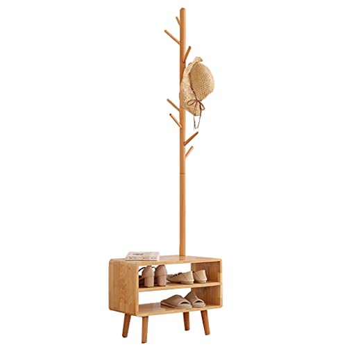 Petit porte-manteau avec banc idéal pour aménager un couloir ou une chambre