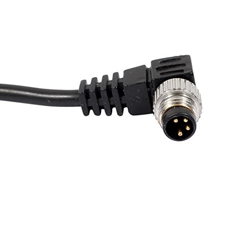Image of uxcell M8 2m Male Right Angle 4 Pin Connector Aviation Plug Electrical Cable
