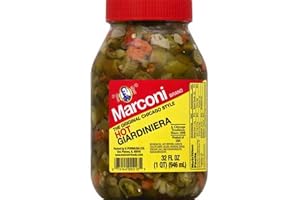 Marconi Giardiniera Hot Adds Tangy Flavor to Meals