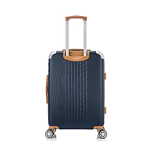 Conjunto de Malas Athena 2 Pç Rígida 360° Santino BGV182MP (Azul Marinho)