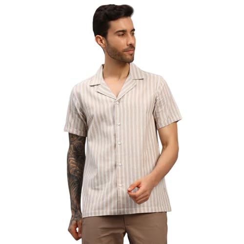 Dual Tone Men’s Shirt | Premium Casual Shirt with Soft Cotton Fab...