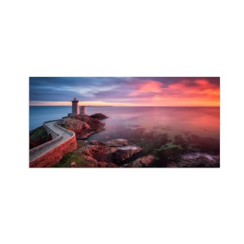 Tableau sur toile paysage marin pour une déco de salon apaisante