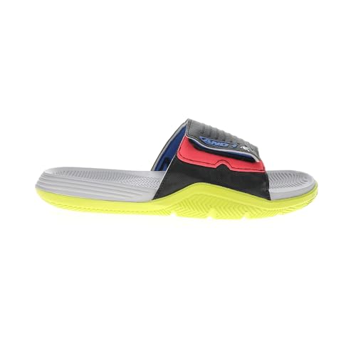 AND1 Mens Nothing But Net Slide Casual Sandals Casual - Black, Yellow