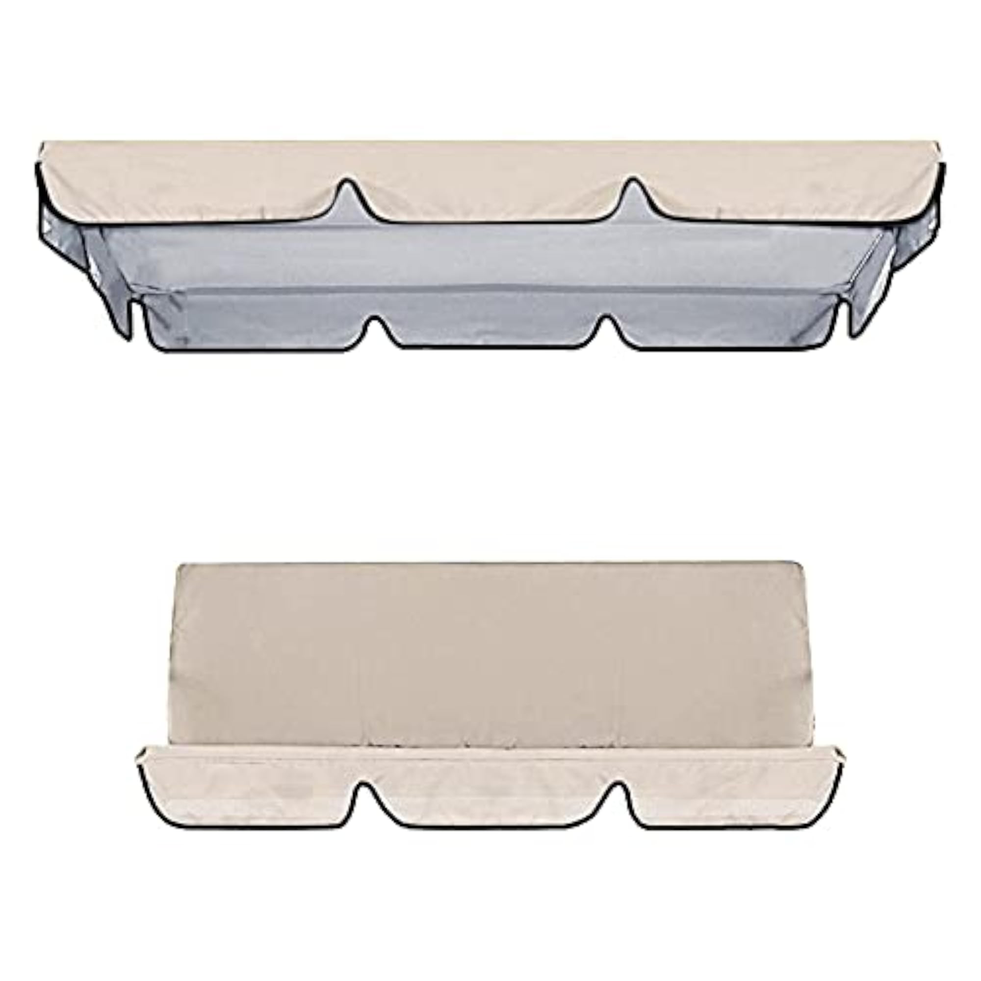 Waterproof Swing Canopy Awning Kit for Outdoor Chairs