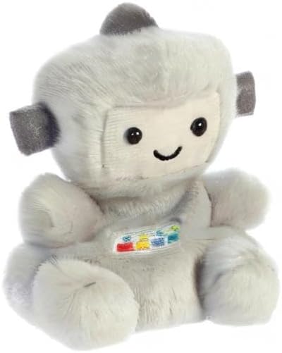 Miniatura 5 de Aurora Adorable Palm Pals Gadget Robot - Juego de bolsillo - Diversión coleccionable - Gris 5 pulgadas