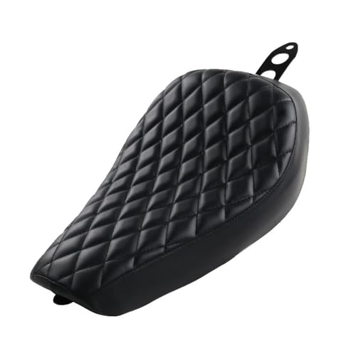 Asiento delantero de moto Sportster XL cuero impermeable que reduce fatiga