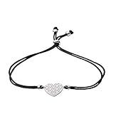 Maße: circa 21.5cm Fossil Damen Armband Sterlingsilber, JFS00491040