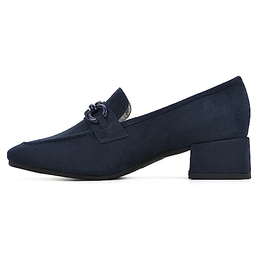 Image of CLIFFS BY WHITE MOUNTAIN Women's Quinbee Low Block Heel Loafer