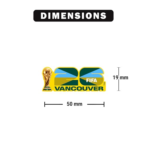 Image of FIFA World Cup Tournament Logo Magnet - Officially Licensed FIFA World Cup Magnet - Vibrant Host City Design - Durable Strong Hold - Perfect for Fridges, Lockers & Collectors