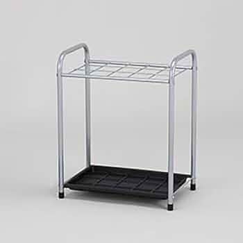 ビンテージ　傘立て　店舗什器　非売品　スチール製　レトロ　日傘立て　6本用 ビンテージ 傘立て 店舗什器 非売品 スチール製 レトロ 日傘立て