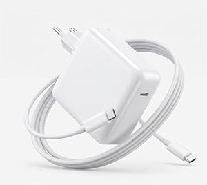 96W USB C Oplader Charger voor MacBook Pro 13/14/15-inch 2022 2021 2020 2019 2018, MacBook Air 13-inch 2022 2020 2019 2018, MacBook 12-inch 2017 2016, 96W Laptop PD Lader met 2M