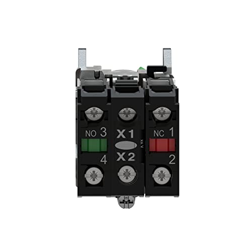 SEL.LUM.LED 120V vert NA+NC bouton de commande premium