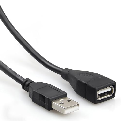 Charger for JLab Go Ai Pop/Sport Earbuds, 5 ft USB Extension Cable