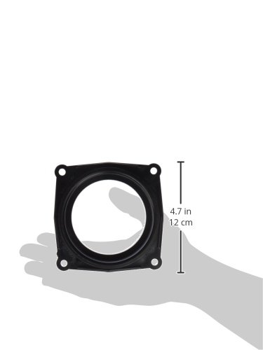 Image of LaSalle Bristol 66V13 Slip Socket Flange - 3 inch , black