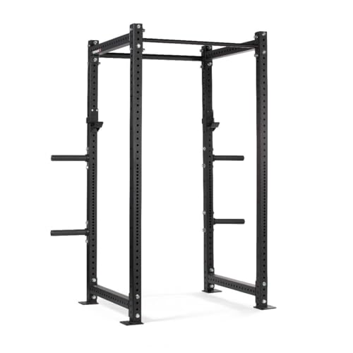 Titan Fitness X-3 Series Tall Bolt-Down Power Rack with Weight Plate Holders 36-in. Depth