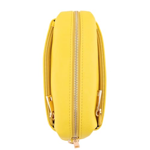 Image of FashionPuzzle Triple Zip Small Crossbody Bag