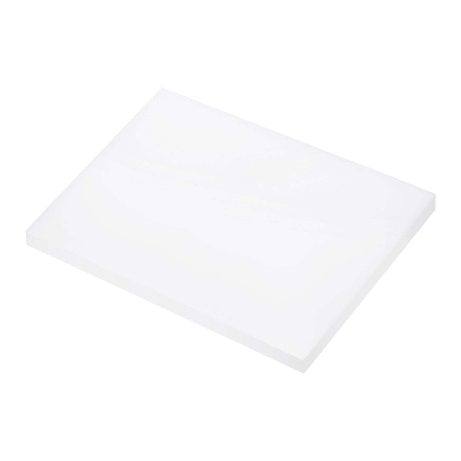 152x203x10mm UHMW Polyethylene Sheets Ultra High Molecular Weight White Plastic Sheet [for Home, Industrial]