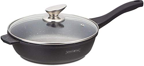 Sartén con revestimiento de mármol antiadherente Royalty Line (Sartén antiadherente 28 cm,...