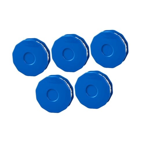 YIJU 5Pcs Bike Chain Oiler Lubricator Bicycle Maintenance Tool Round Versatile Lightweight Easy to Use Care Tool, Blue