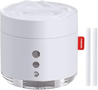 Humidifiers for Bedroom, 800ML Quiet Air Humidifiers with Soft Warm Night Light, USB Portable Desk Humidifier with 2 Mist Modes Waterless Auto Shut Off Humidifier for Baby, Plant, Small Office