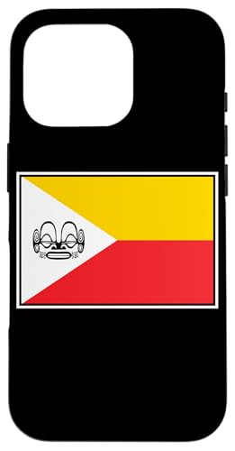 マルケサス諸島旗 スマホケース iPhone 16 Pro 用
