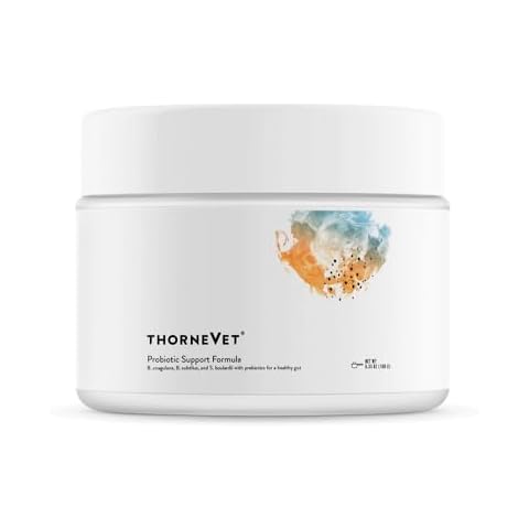 ThorneVET Probiotic Support Formula – Gastrointestinal Support for Dogs, Cats & Horses, Powder, Natural Cover