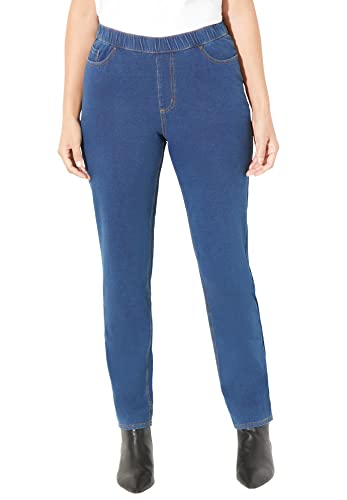 Catherines Women's Plus Size Petite The Knit Jean...