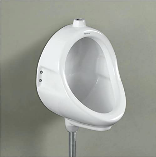 Image of SENISTO Ceramic Wall Mount Small Urinal Pot for Gents /Male /Boys /Men Toilet /Bathroom /Washroom (13 X 11 X 18 INCH) WHITE