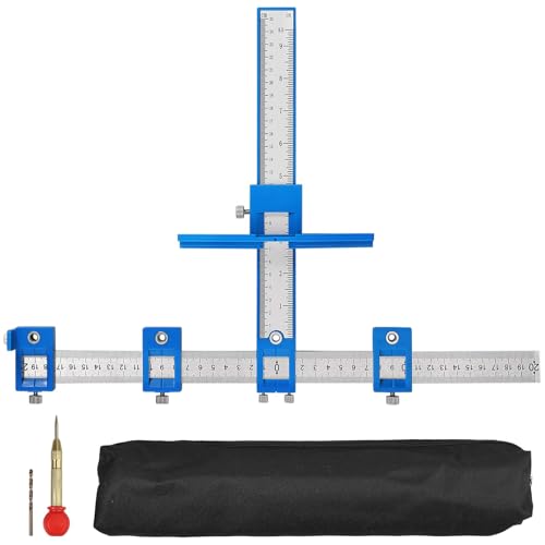 Guida Per Foratura CAMWAY - Localizzatore Per Legno, Con Punzone E Trapano, Per Cassetti E Maniglie - Foto 9