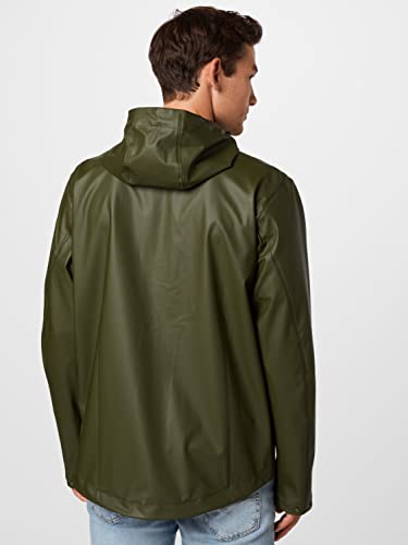 Image of Helly-Hansen mens Moss Hooded Waterproof Windproof Raincoat Jacket