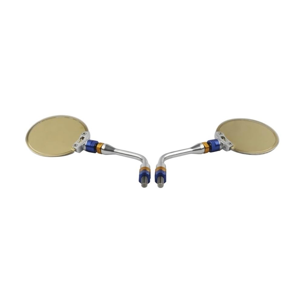 Specchietti retrovisori Rotondi da 10 mm Adatti for Cruiser Chopper Adatti for Suzuki Adatti for Kawasaki Adatti for Honda 250CC