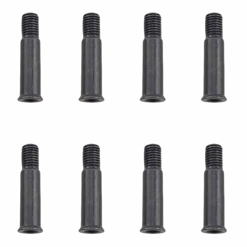 Vis à roulettes 34 mm acier noir pour déplacer vos meubles facilement