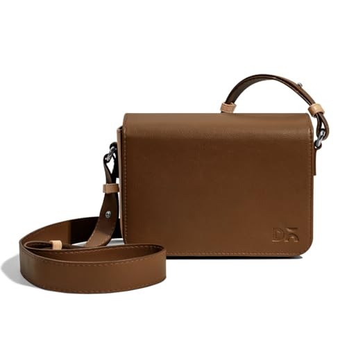 Box Shoulder Sling Crossbody Bag for Women | Solid Stylish Vegan Leather Purse For Girls | Durable Detachable & Adjustable Strap | Full Size Envelope 