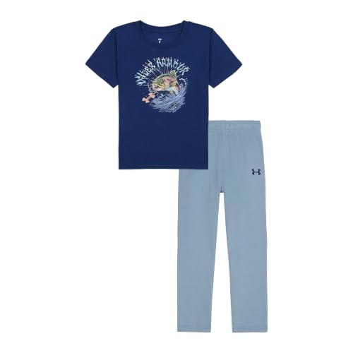 Image of Under Armour Boys' 2-Piece Short Sleeve T-Shirt and Pants Set, Outdoor Collection