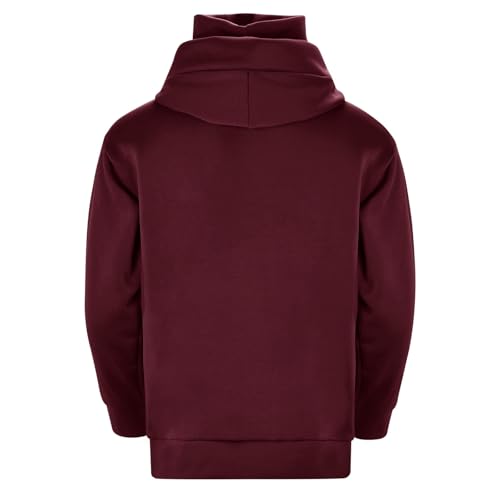 Oversized Hoodie for Men Solid Streetwear Style Fleece Sweatshirts Fall Long Sleeve Sports Casual Pullover Hoodies4