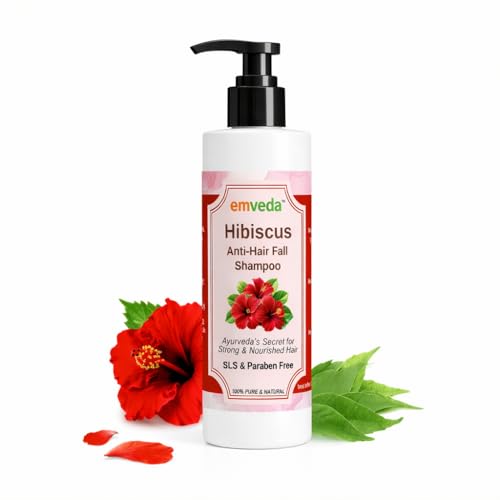 Hibiscus Anti Hair Fall Shampoo with Methi Dana – 200ml | For Str...