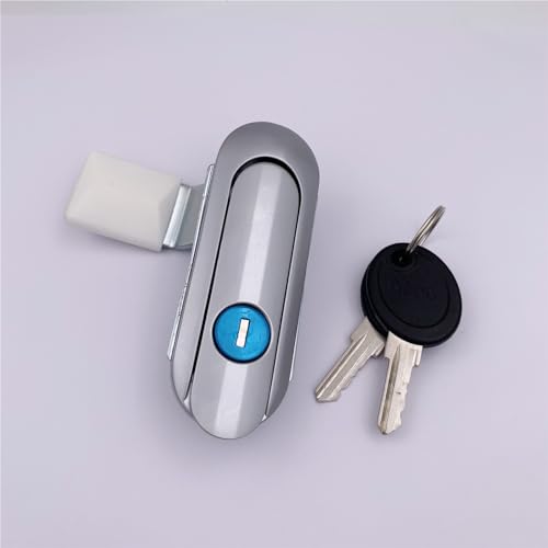Cerradura de manija oscilante de fundición a presión de zinc sur KTU103-4K for gabinete de cables eléctricos (1 unidad)